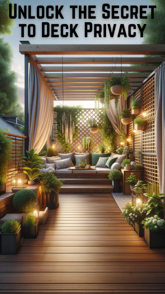 Unlock the Secret to Deck Privacy