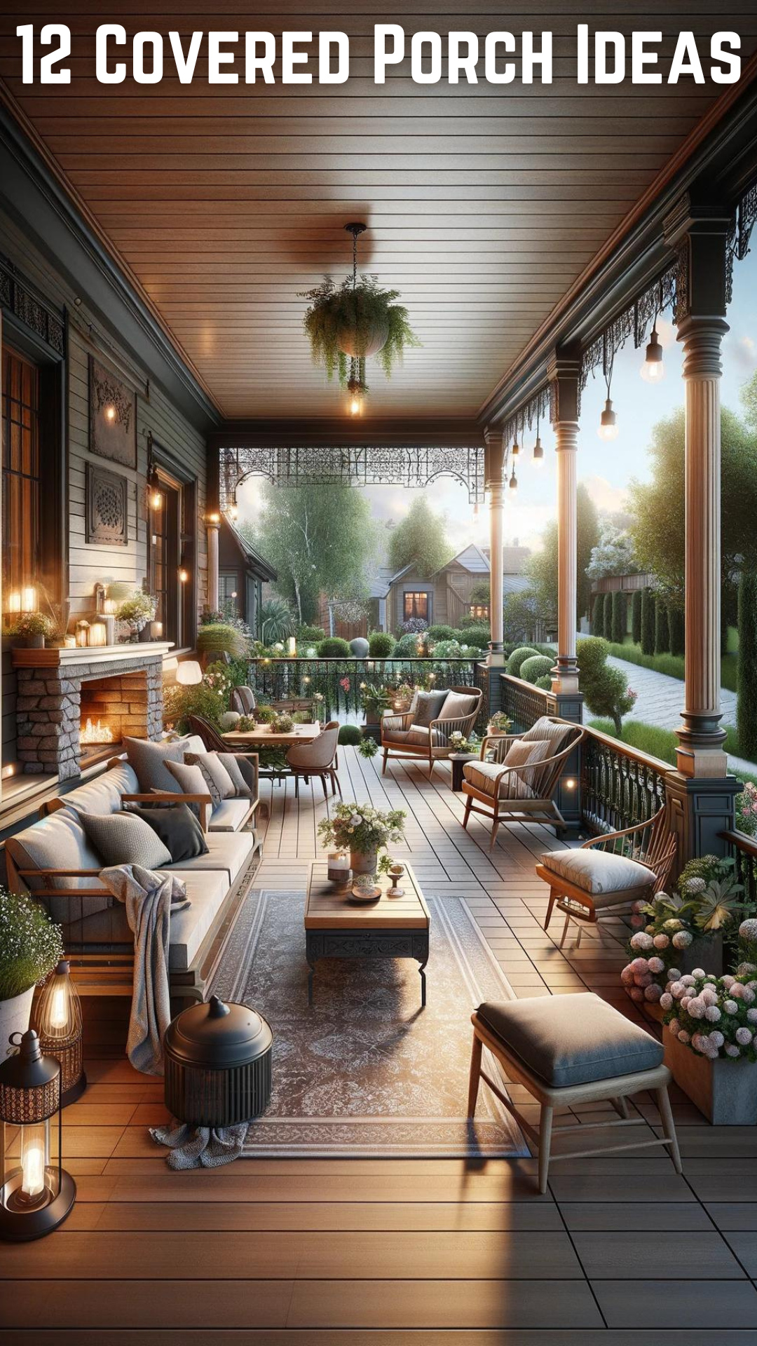 12 Covered Porch Ideas That Will Make You Want to Spend All Your Time ...