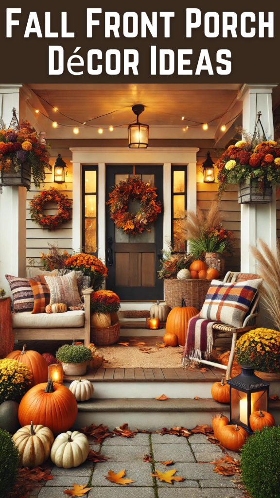 Fall Front Porch Décor Ideas