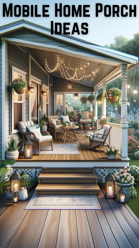 Mobile Home Porch Ideas