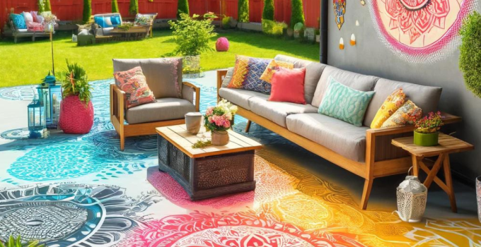 Create a Stylish Outdoor Oasis: Painting Your Concrete Patio Made Easy