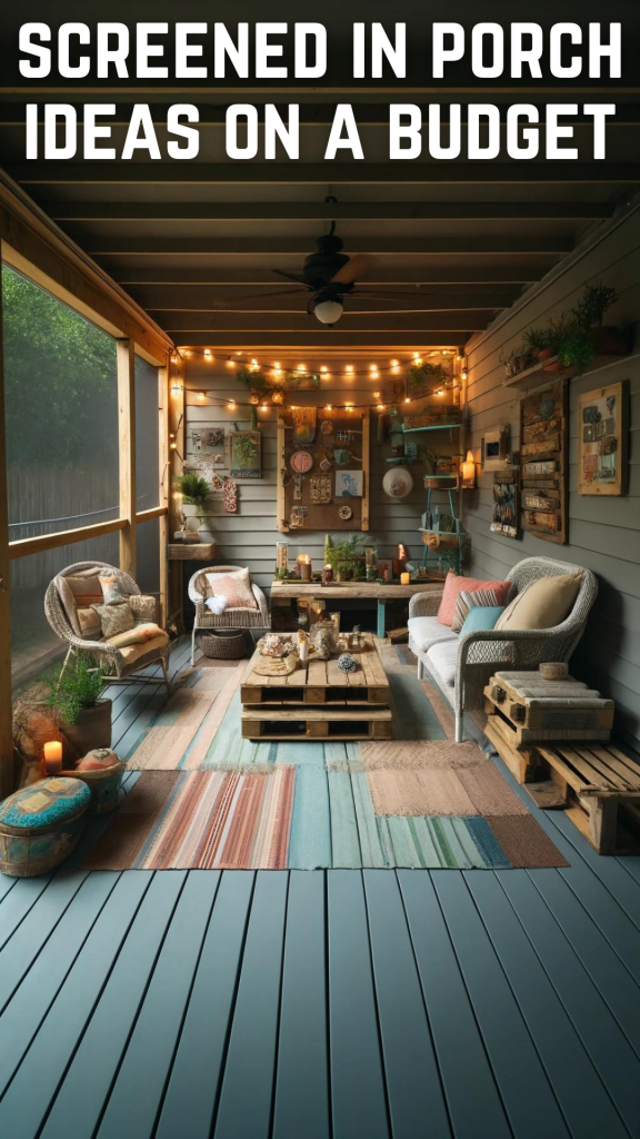 screened in porch ideas on a budget