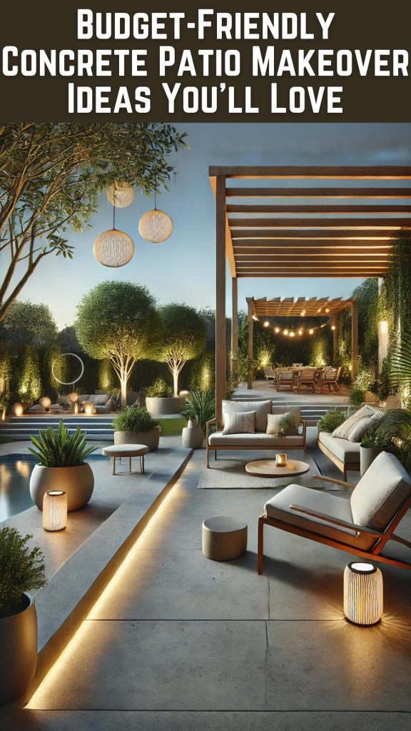 Budget-Friendly Concrete Patio Makeover Ideas You’ll Love