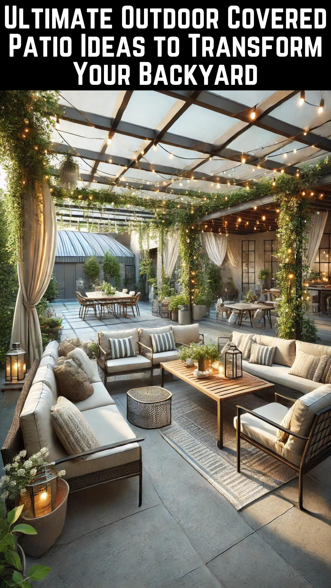 Ultimate Outdoor Covered Patio Ideas to Transform Your Backyard ...