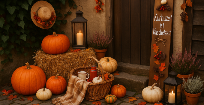 Herbst Deko selber machen für draußen die sogar deine Nachbarn neidisch macht