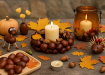 Kastanien Deko Herbst Selber Machen – So verwandelst du einfache Kastanien in traumhafte Herbstmagie 🍂