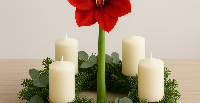 Die 25 Schönsten Amaryllis Deko Ideen für Weihnachten