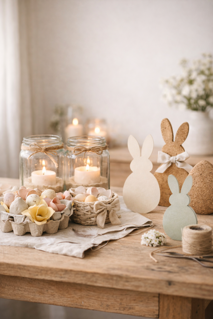 Platz 3 Osterdeko selber basteln mit Recycling nachhaltig und charmant