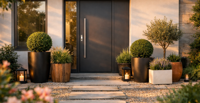 Die 3 besten Blumenkübel Haustür Ideen die deinen Eingangsbereich sofort luxuriös wirken lassen