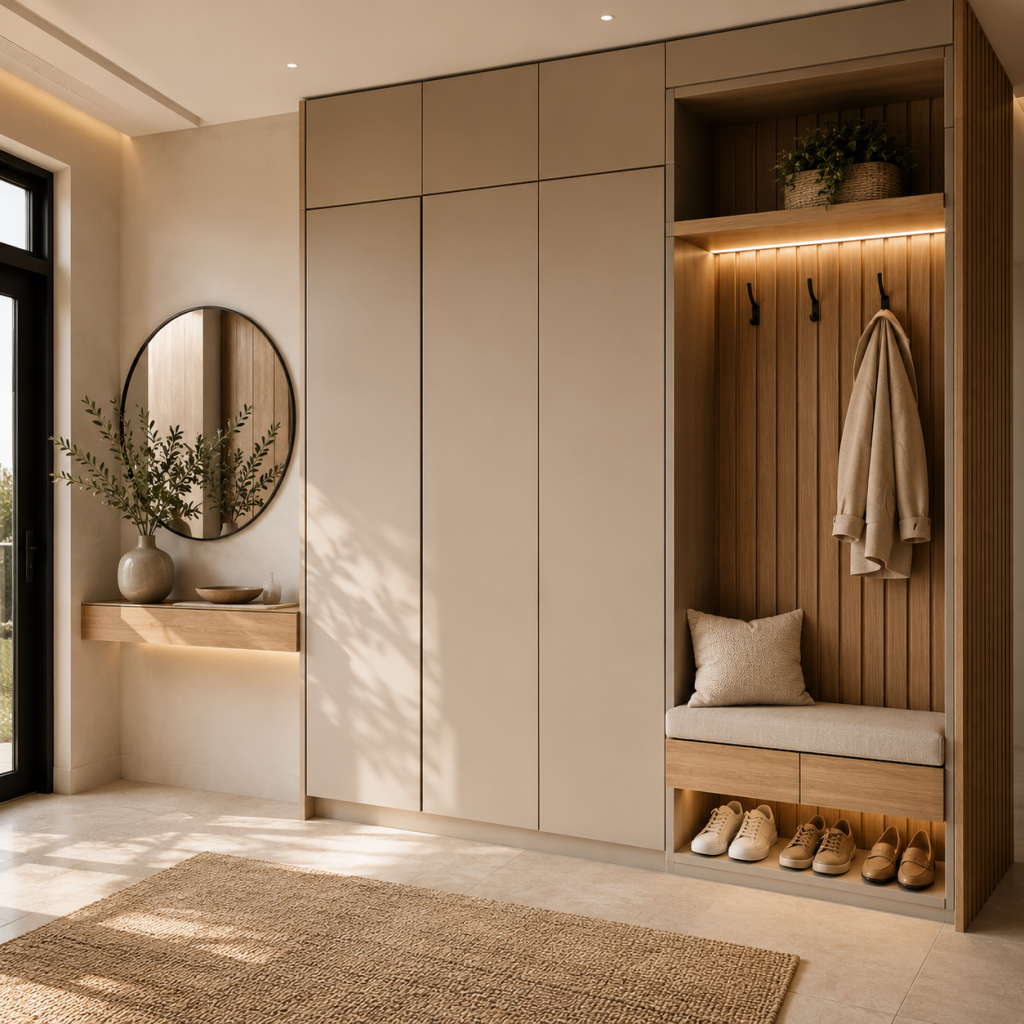 Die 3 besten Flurschrank Ideen die Ihren Eingangsbereich sofort luxuriöser wirken lassen