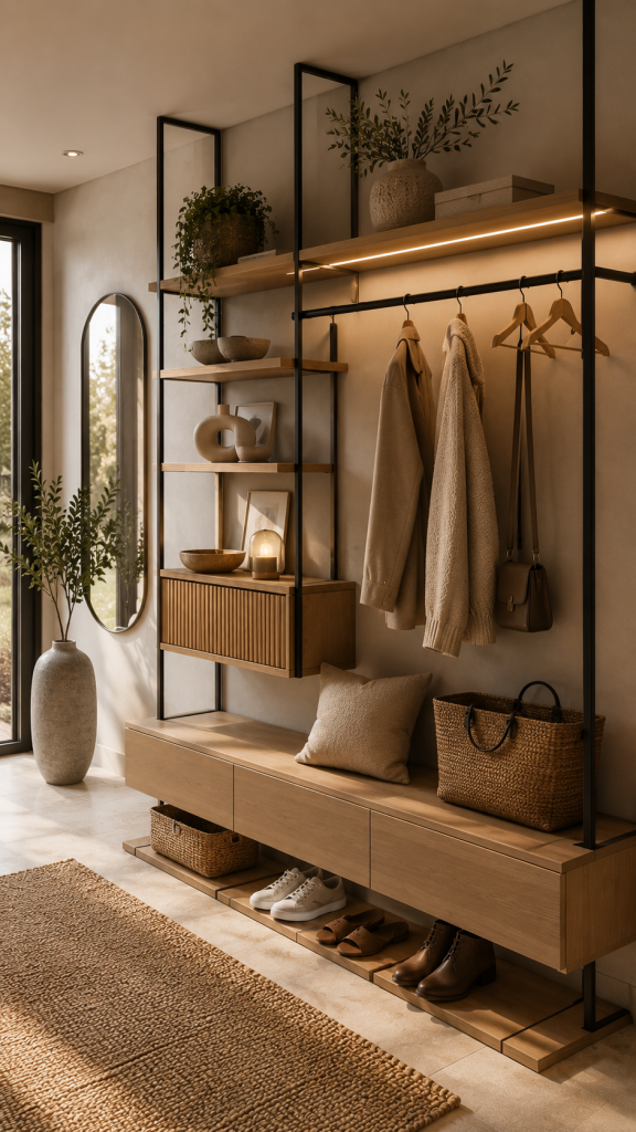 🥉 Platz 3 Offene Flurschrank Ideen im modernen Designerstil