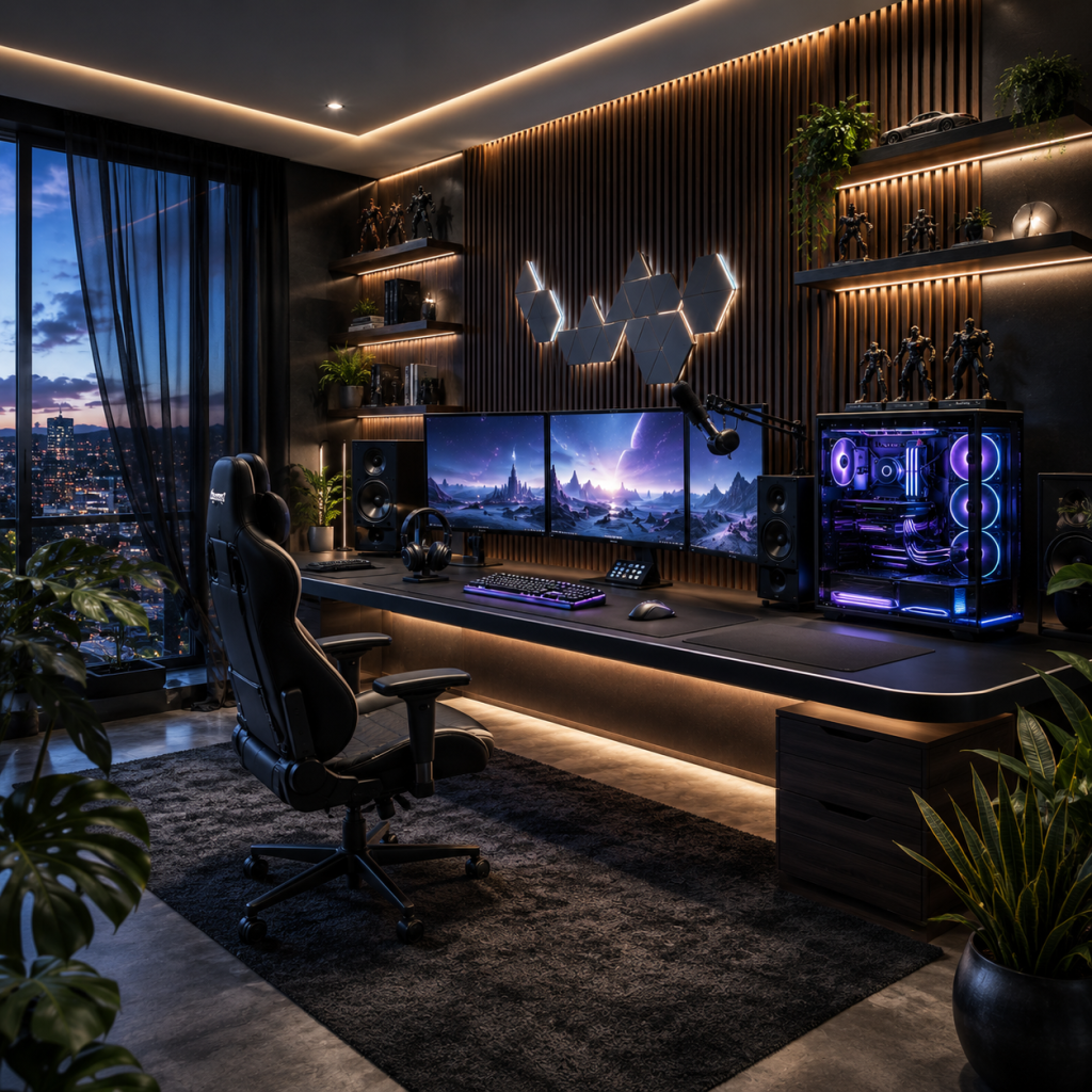 Die 3 besten Gaming Room Ideas die jedes Setup sofort luxuriöser wirken lassen