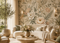 Die 3 schönsten Blumentapete Ideen die jeden Raum sofort luxuriöser wirken lassen