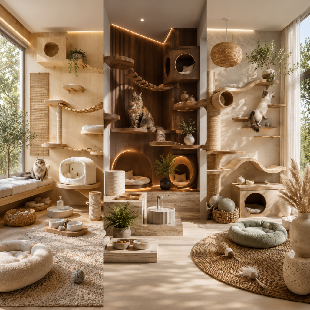 Die 3 schönsten Katzenzimmer Ideen die jede Wohnung in ein Paradies für Katzen verwandeln