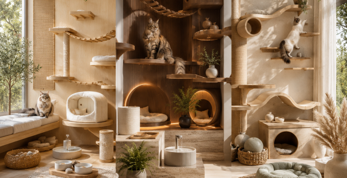 Die 3 schönsten Katzenzimmer Ideen die jede Wohnung in ein Paradies für Katzen verwandeln