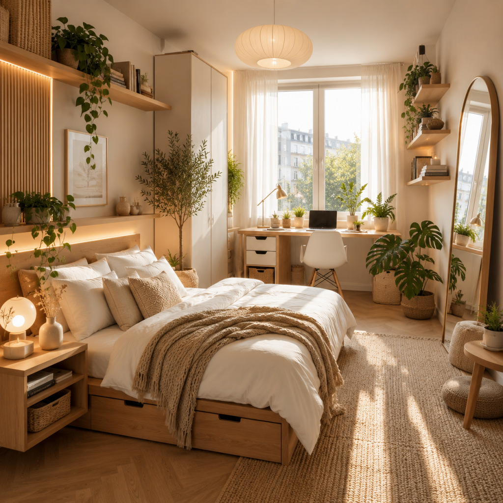 Die 3 schönsten WG Zimmer Einrichten Ideen die jedes kleine Zimmer luxuriös wirken lassen