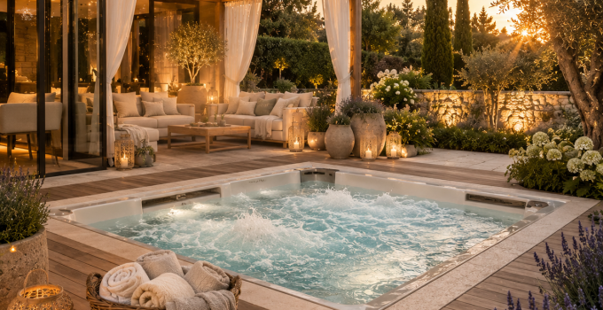 Die 3 schönsten Whirlpool Ideen die jeden Garten in eine private Wellnessoase verwandeln
