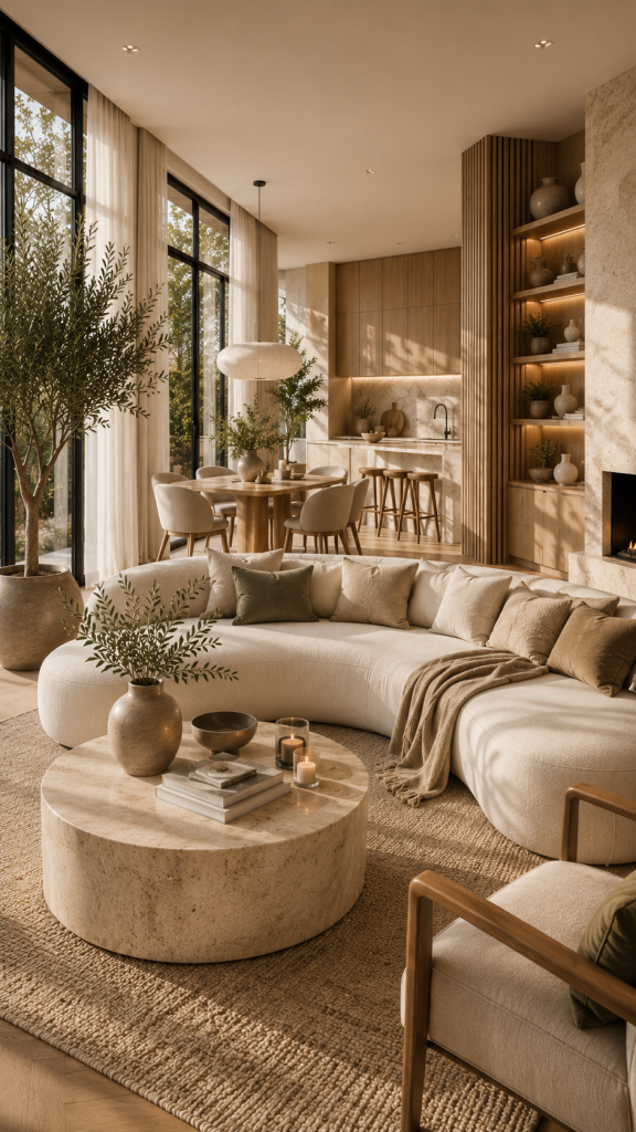 🥇 Platz 1 Moderne Wohnungseinrichtung im Organic Modern Stil