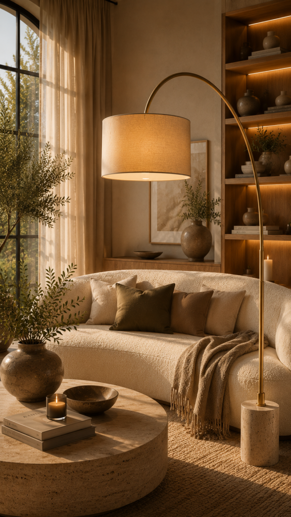 🥈 Platz 2 Skulpturale Stehlampen mit Boutique Hotel Atmosphäre