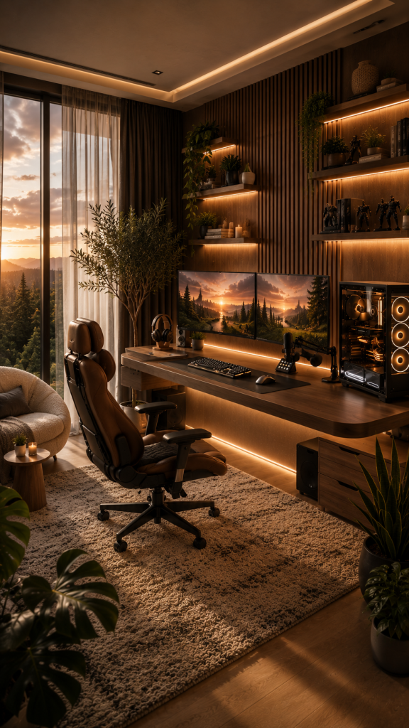 🥉 Platz 3 Cozy Gaming Room Ideas für maximale Gemütlichkeit