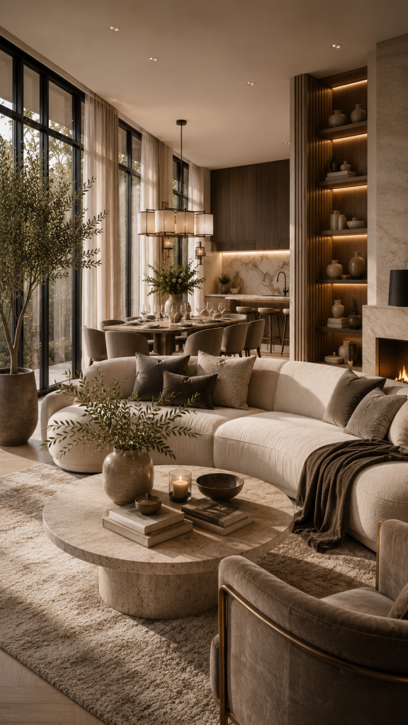 🥉 Platz 3 Luxuriöse Wohnungseinrichtung im Boutique Hotel Stil