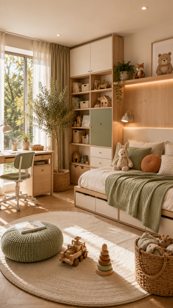 🥉 Platz 3 Multifunktionales Kinderschlafzimmer das mit dem Kind mitwächst