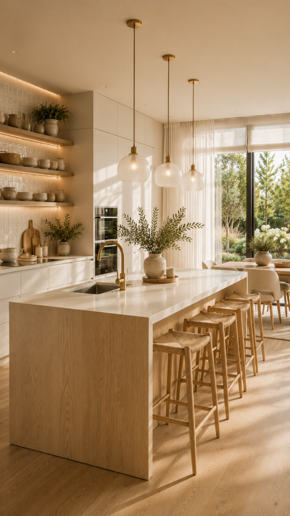🥉 Platz 3 Skandinavisches Küchendesign mit maximaler Gemütlichkeit