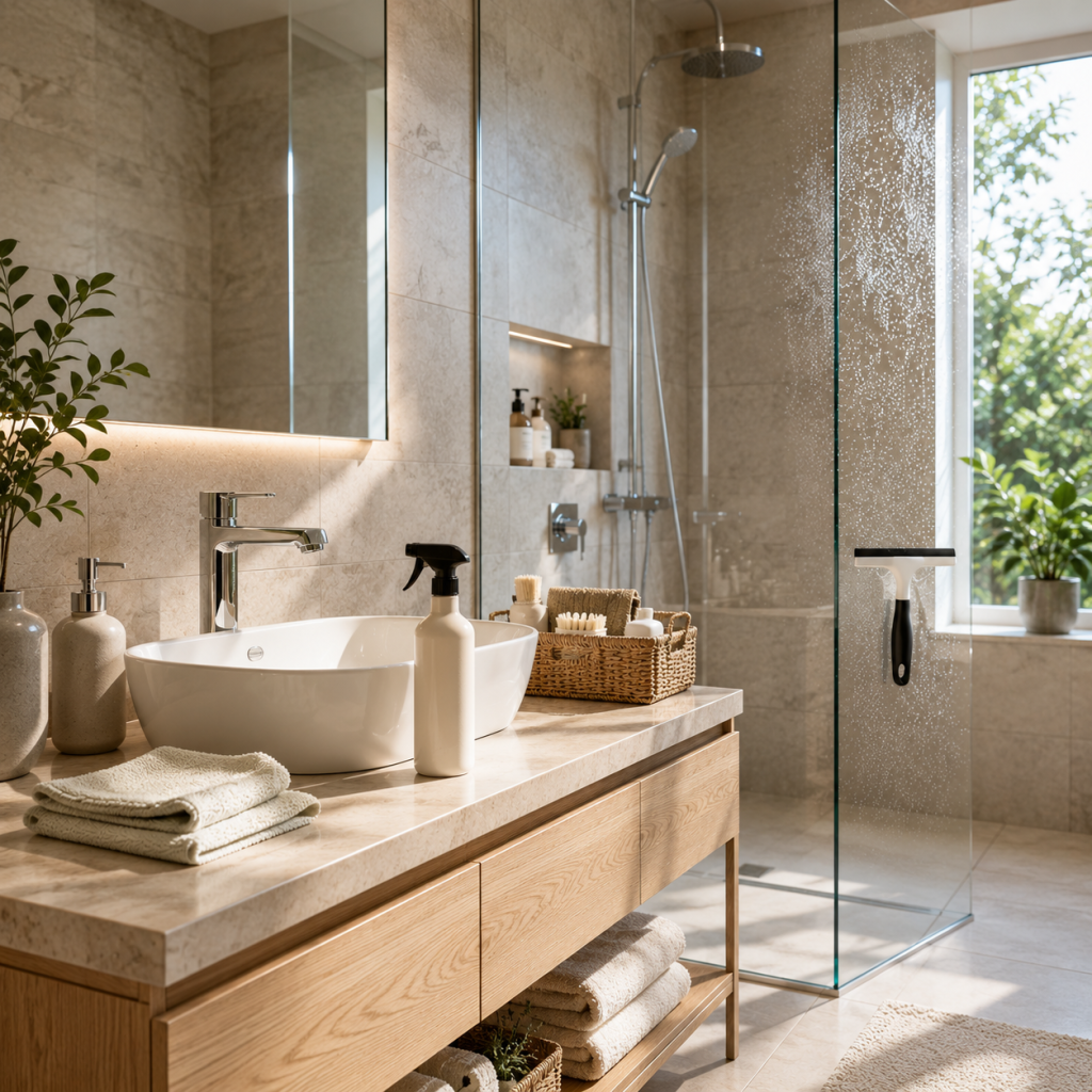 Die 3 besten Badezimmer putzen Tipps die dein Bad länger sauber und frisch halten