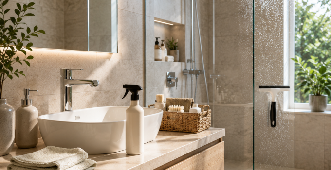 Die 3 besten Badezimmer putzen Tipps die dein Bad länger sauber und frisch halten