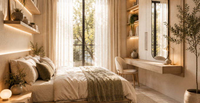 Die 3 besten Ideen für kleines Zimmer einrichten die jeden Raum größer wirken lassen