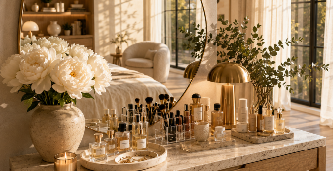 Die 3 besten Schminktisch Deko Ideen die jedes Schlafzimmer sofort luxuriöser wirken lassen