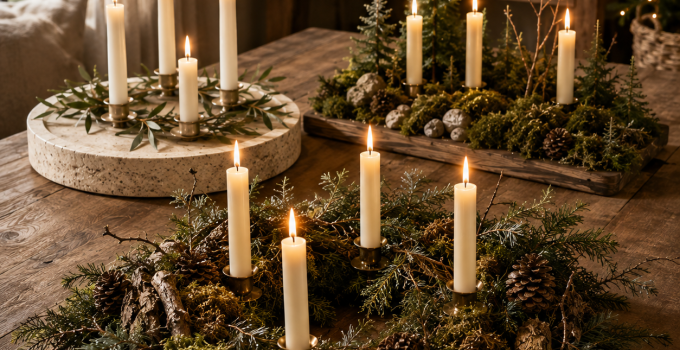 Die 3 schönsten Adventskranz Ideen die Weihnachten 2026 völlig neu aussehen lassen