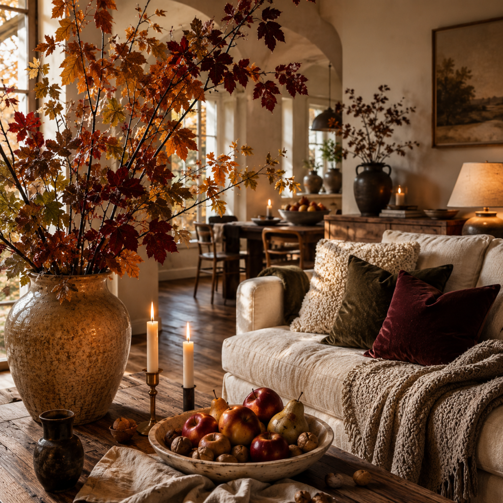Die 3 schönsten Herbstdeko Wohnung Ideen die dein Zuhause sofort in eine warme Herbstwelt verwandeln