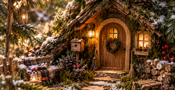 Die 3 schönsten Wichtelhaus Ideen die dein Zuhause in eine geheimnisvolle Weihnachtswelt verwandeln