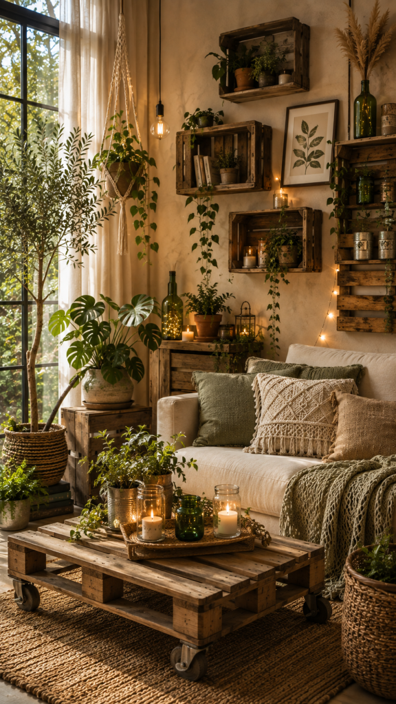 Platz 3 Kreative DIY Zimmerdeko mit Pflanzen und Upcycling
