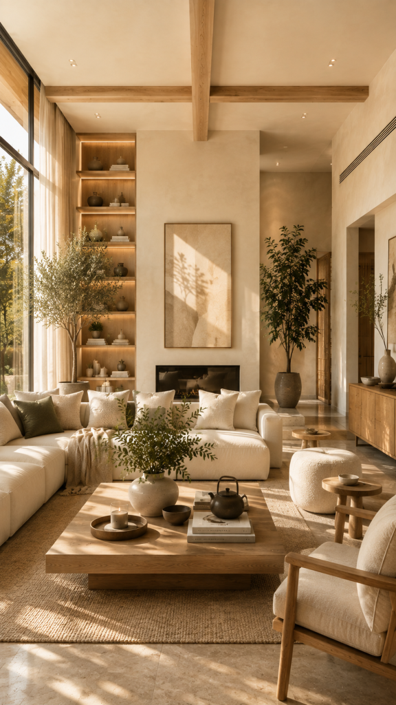 🥇 Platz 1 Modernes Japandi Room Makeover mit natürlicher Eleganz