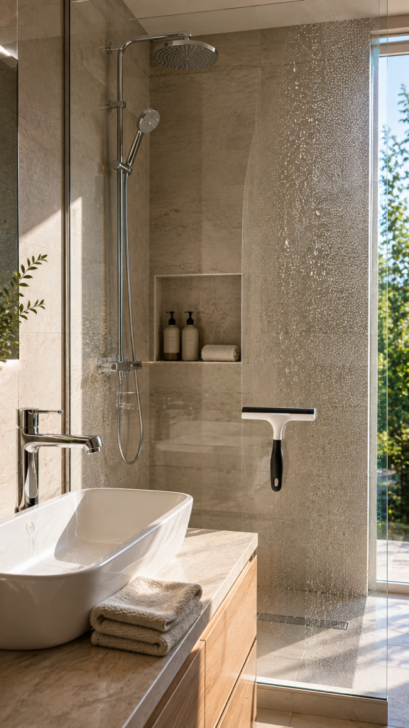 🥈 Platz 2 Badezimmer putzen Tipps mit der 60 Sekunden Strategie gegen Kalk