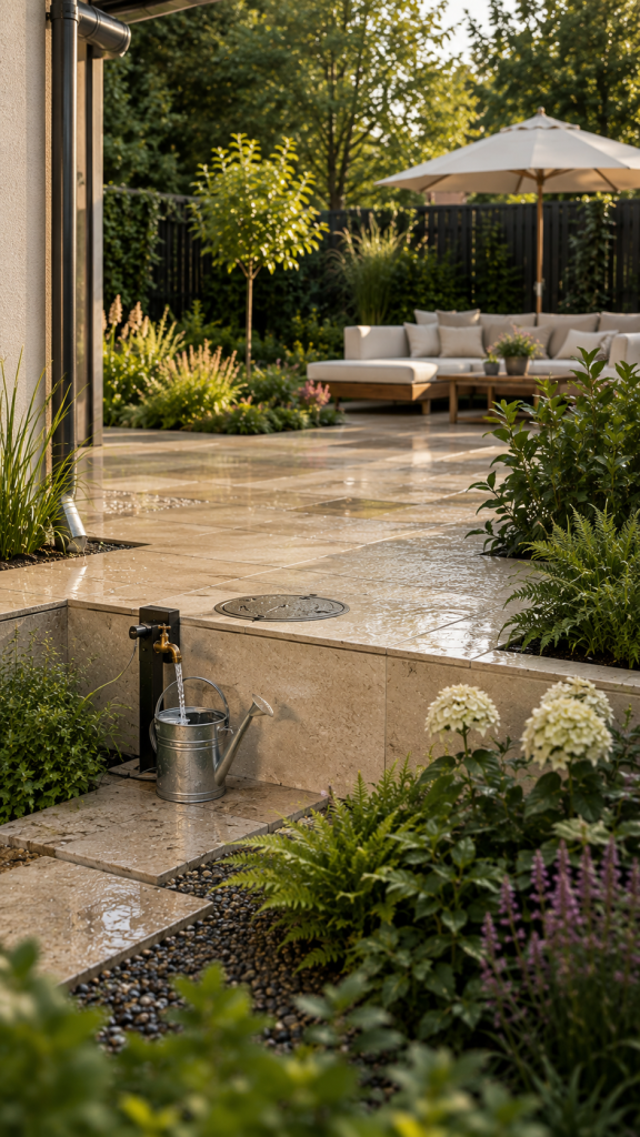 🥈 Platz 2 Der versteckte Großspeicher unter Terrasse oder Gartenfläche