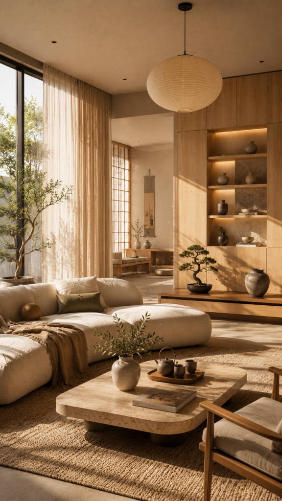 🥈 Platz 2 Japandi Clean Room Inspiration und Ideen