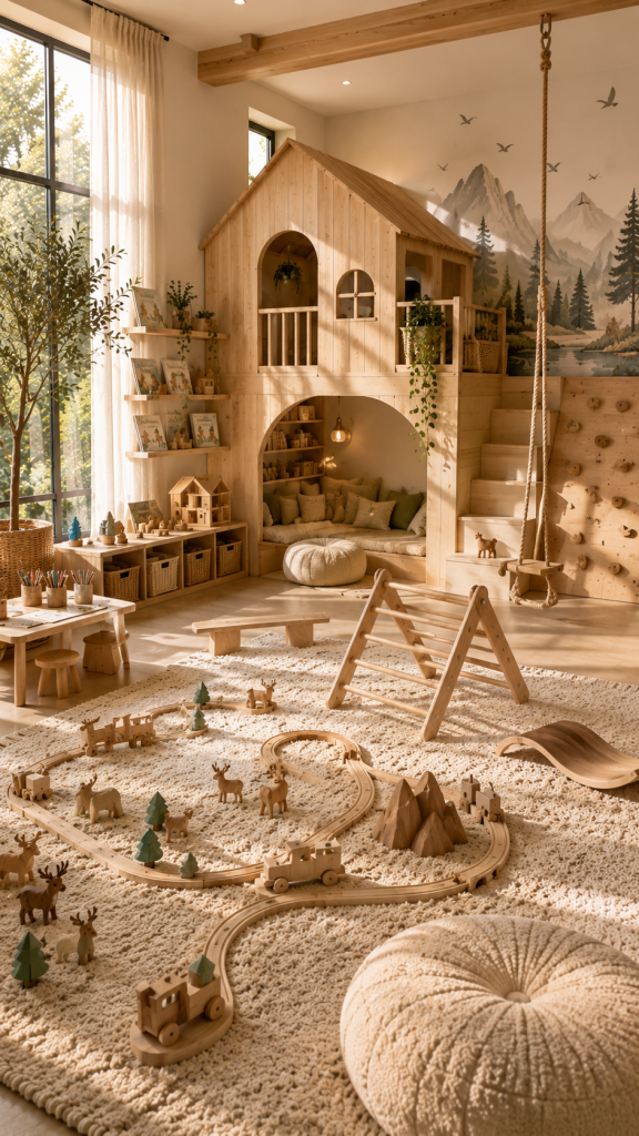 🥉 Platz 3 Abenteuer Kleinkind Spielzimmer mit kreativen Erlebnisbereichen