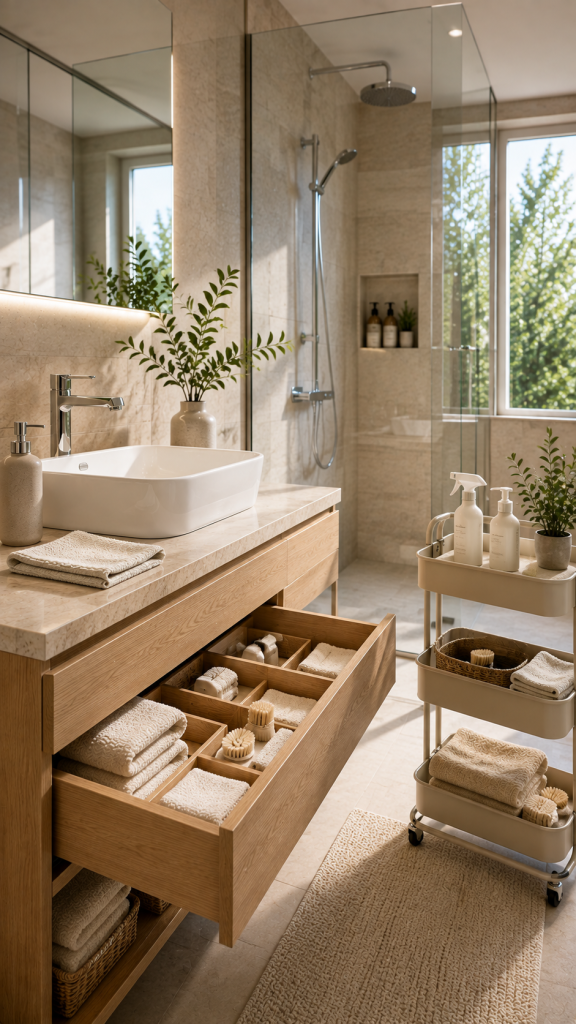 🥉 Platz 3 Badezimmer putzen Tipps mit dem Zonen System für dauerhaft mehr Ordnung