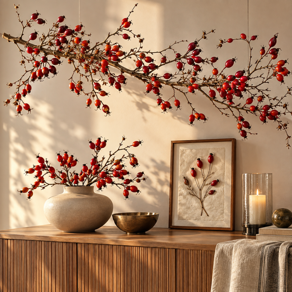 Hagebutten Deko Top 3 Ideen die Herbst und Winter sofort edler wirken lassen