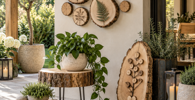 Ideen mit Baumscheiben Die 3 schönsten DIY Dekoideen für Haus und Garten die sofort wie Designerstücke wirken