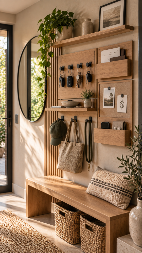 🥉 Top 3 Schlüsselbrett Ideen als modulare Familien Organisationswand