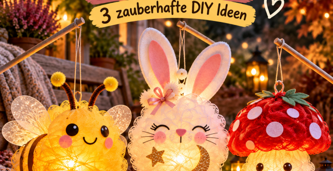 Top 3 Badeschwamm Laterne Ideen zum Basteln die Kinder beim Martinsumzug begeistern