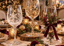 Weingläser weihnachtlich dekorieren mit diesen 3 wunderschönen Ideen wird deine Weihnachtsdeko zum Hingucker