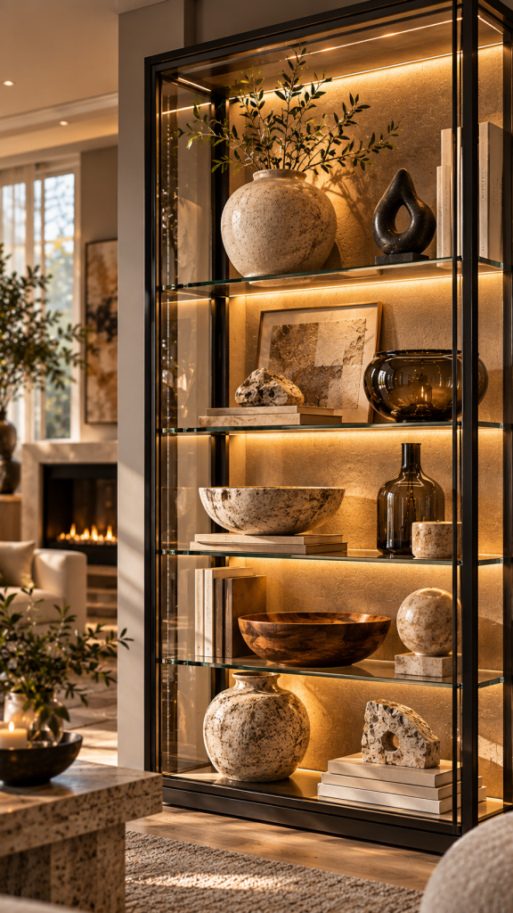 🥉 Platz 3 Vitrine dekorieren als architektonische Lichtvitrine 💡